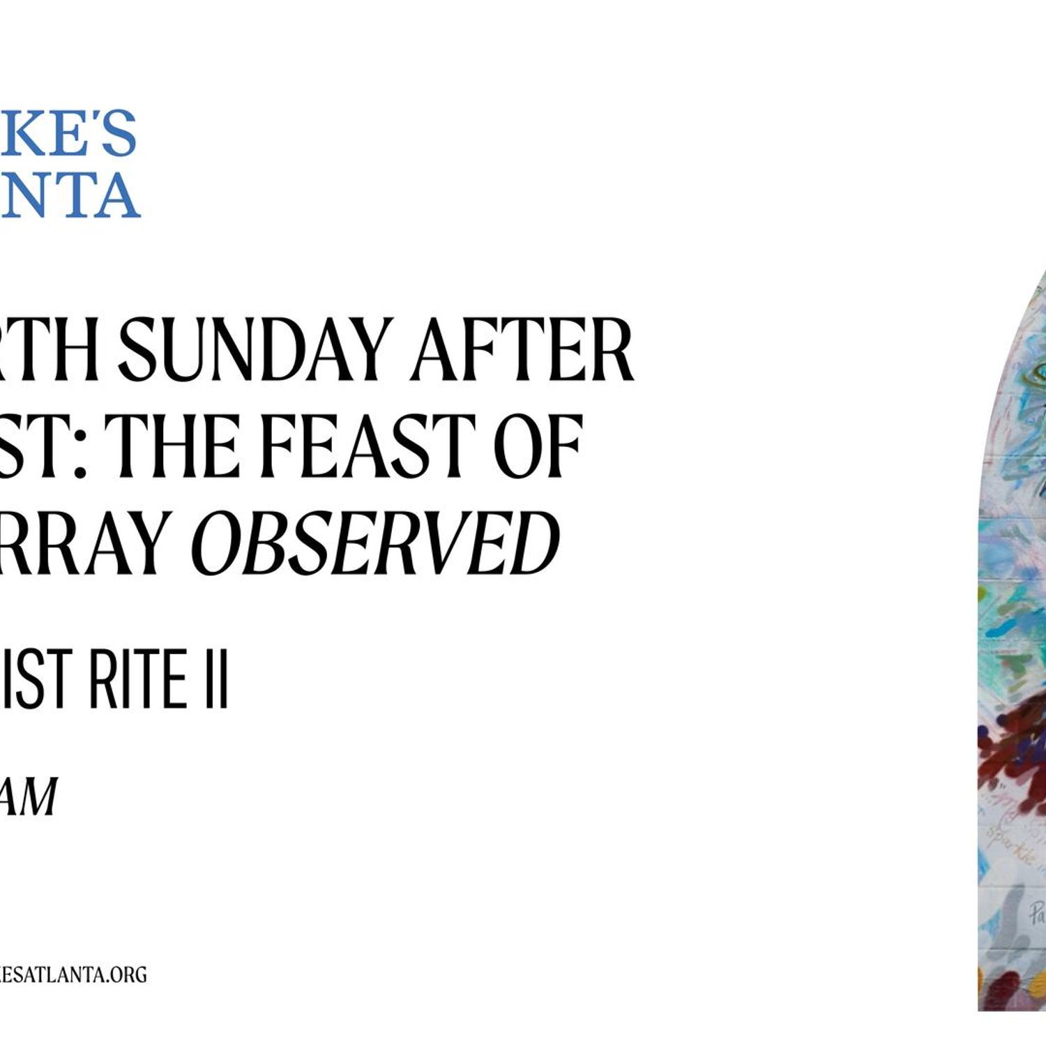Sermons from St. Luke\'s Episcopal Church in Atlanta